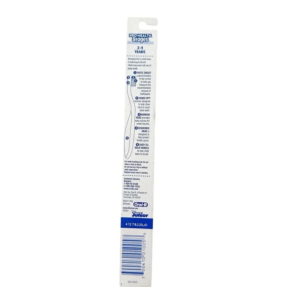 Oral-B Pro Health Stages Disney Jake and the Neverland Pirates Manual Toothbrush
